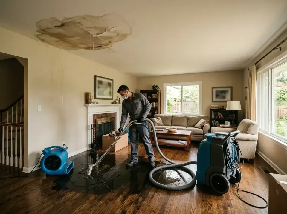attic-pipe-burst-ceiling-drip-008 — frequently asked questions, Water Damage Restoration & Carpet Care in Northwood, OH